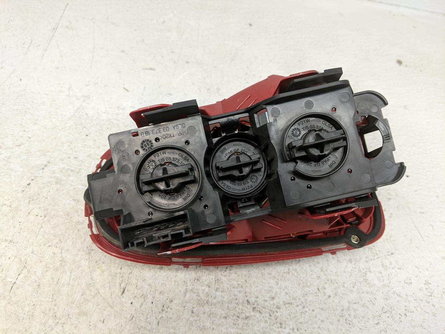 2009 Mini Cooper Tail Light Assembly Passenger Right OEM P/N:2753626 2751308, 2757012, 2757010 Fits OEM Used Auto Parts - Oe