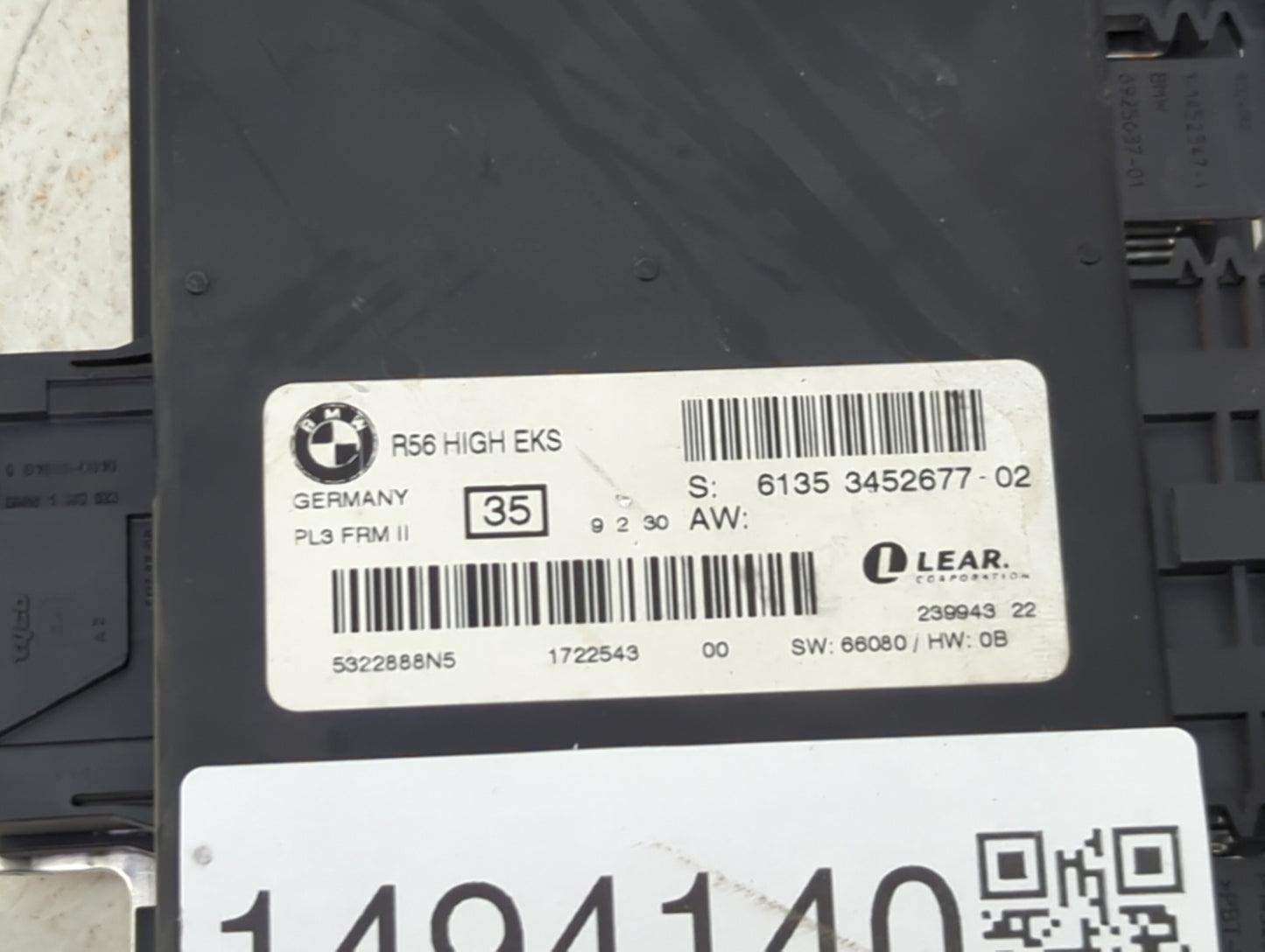 2008-2014 Mini Cooper Body Control Module Bcm - Oemusedautoparts1.com