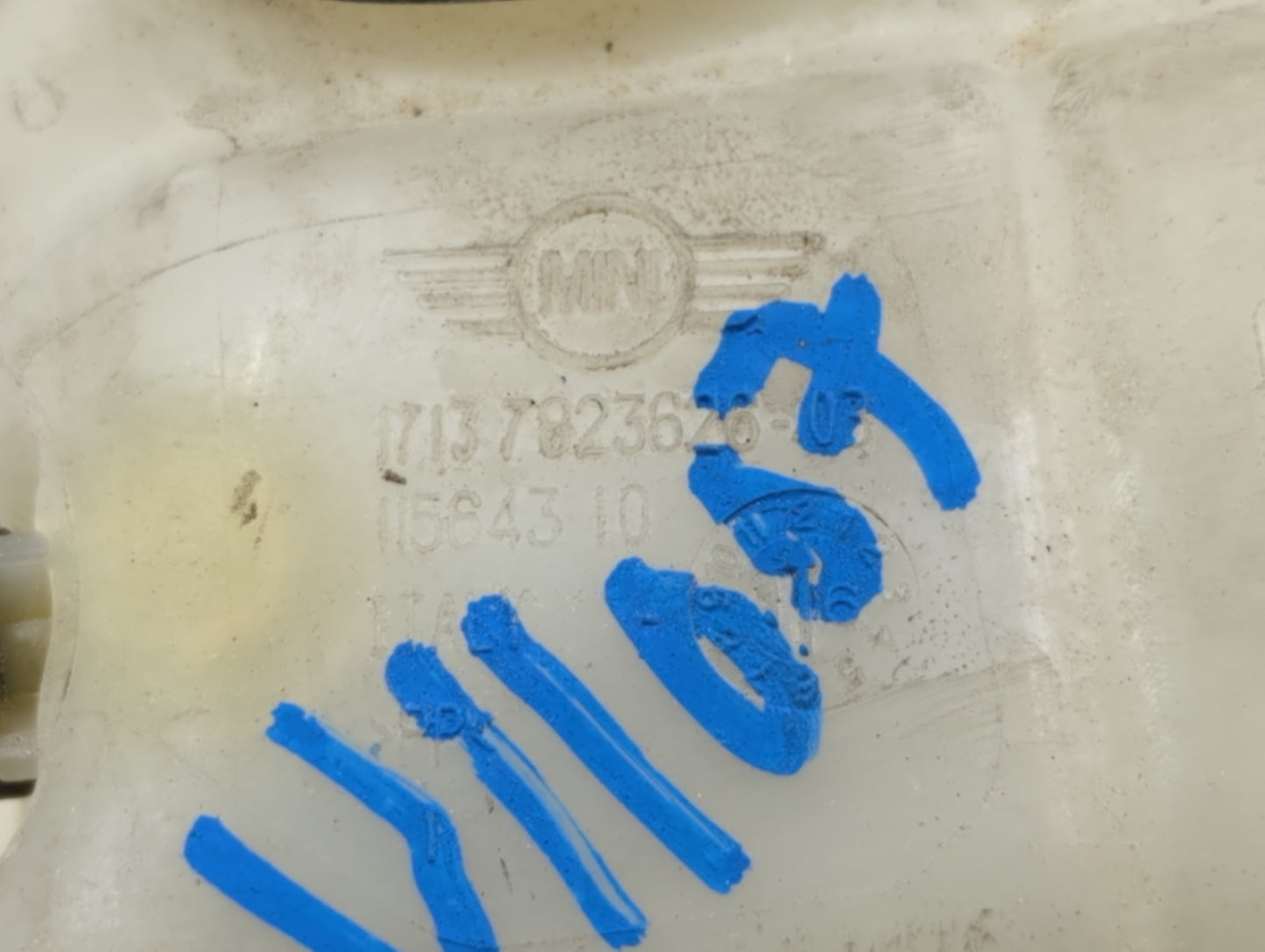 2008-2014 Mini Cooper Radiator Coolant Overflow Expansion Tank Bottle - Oemusedautoparts1.com