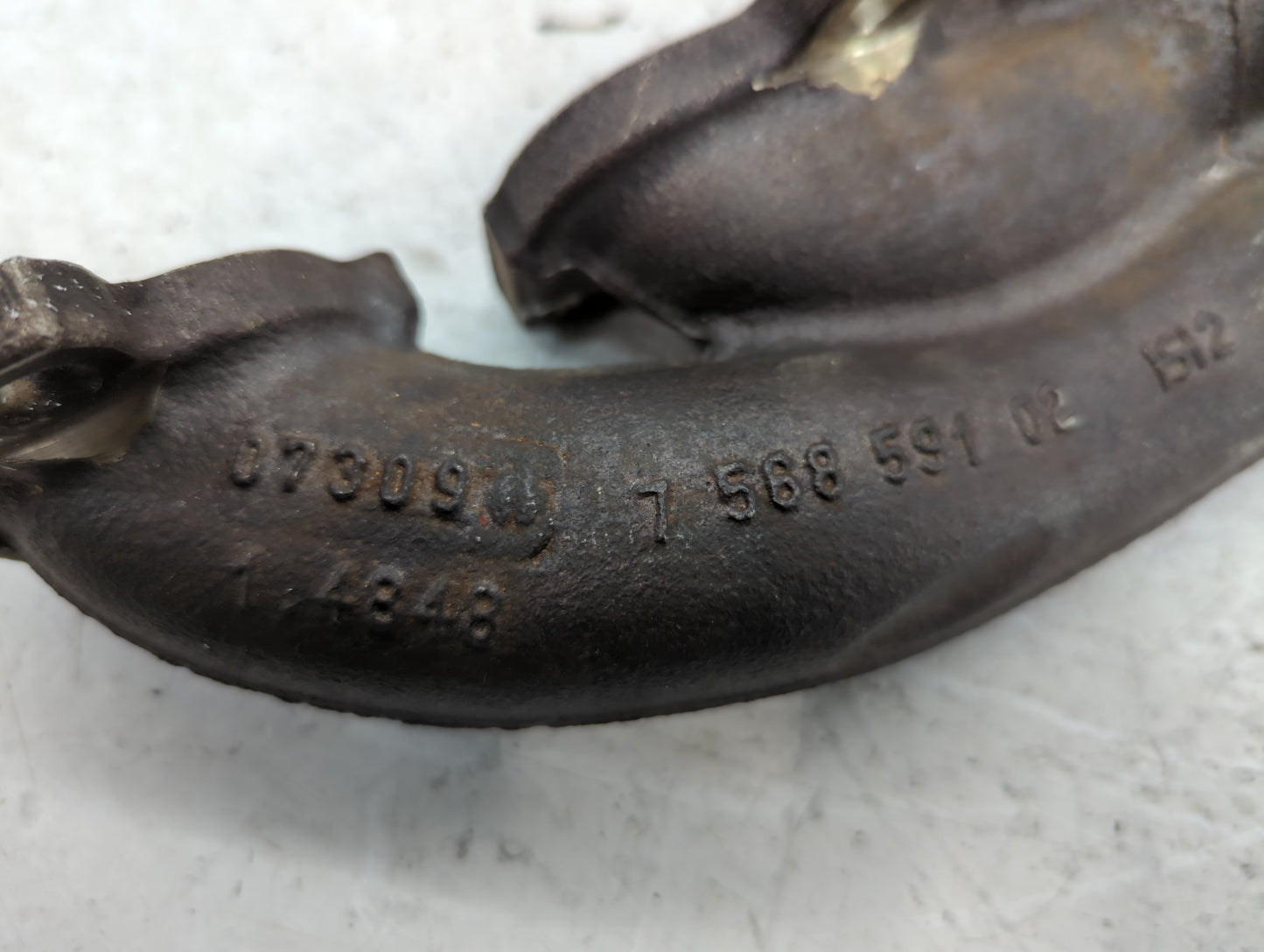 2008-2012 Mini Cooper Turbocharger Exhaust Manifold With Turbo Charger - Oemusedautoparts1.com