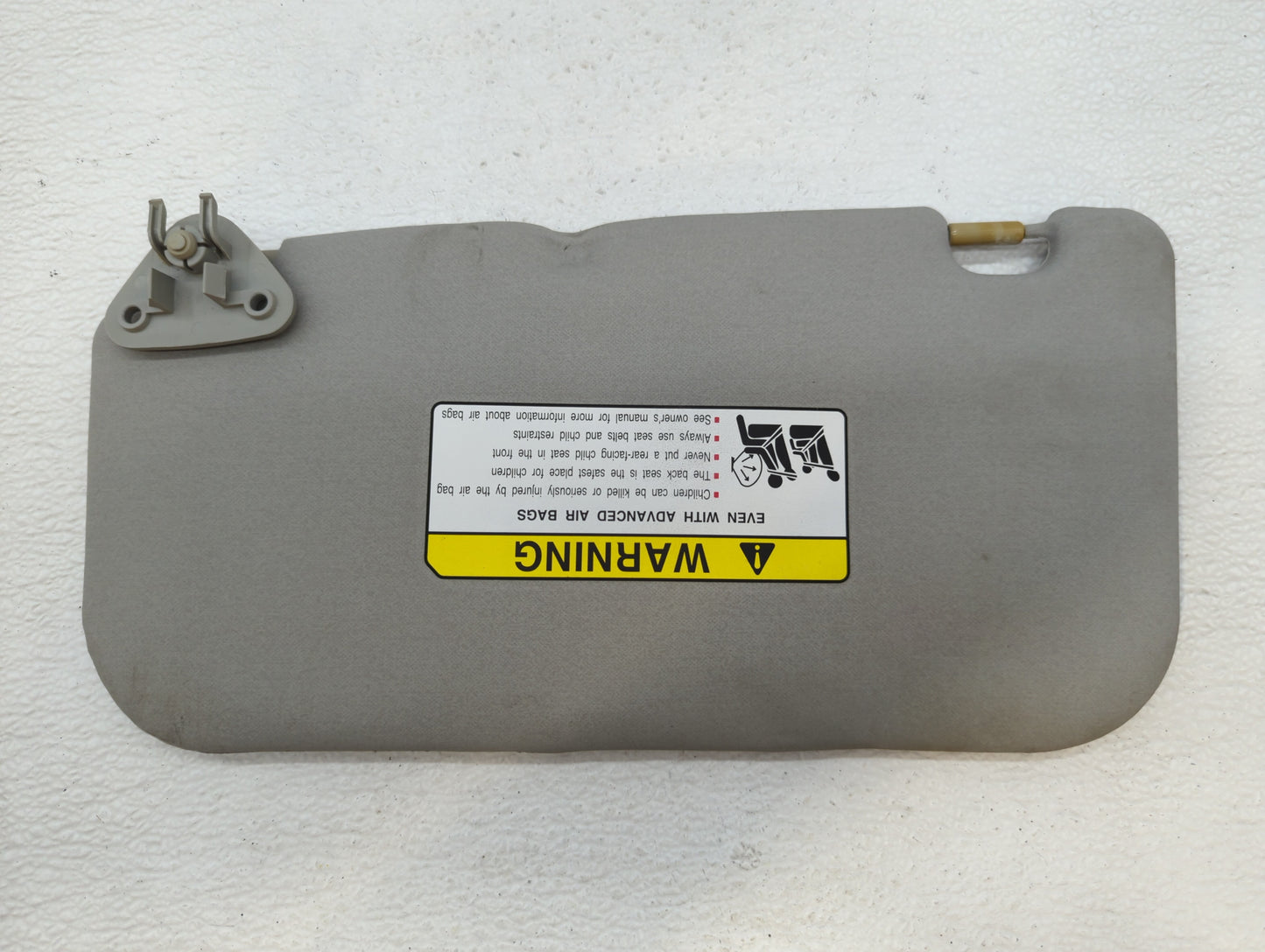 2007-2017 Mitsubishi Lancer Sun Visor Shade Replacement Passenger Right Mirror Fits OEM Used Auto Parts - Oemusedautoparts1.