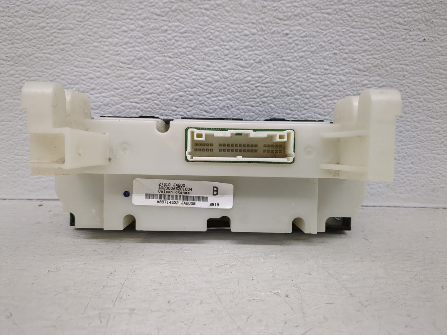 2007-2009 Nissan Altima Climate Control Module Temperature AC/Heater Replacement P/N:27510 JA200 Fits Fits 2007 2008 2009 OE