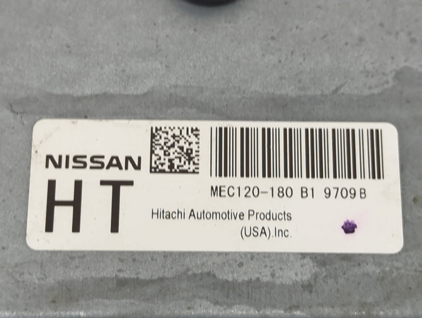 2009 Nissan Altima PCM Engine Control Computer ECU ECM PCU OEM P/N:MEC120-180 B1 Fits OEM Used Auto Parts - Oemusedautoparts