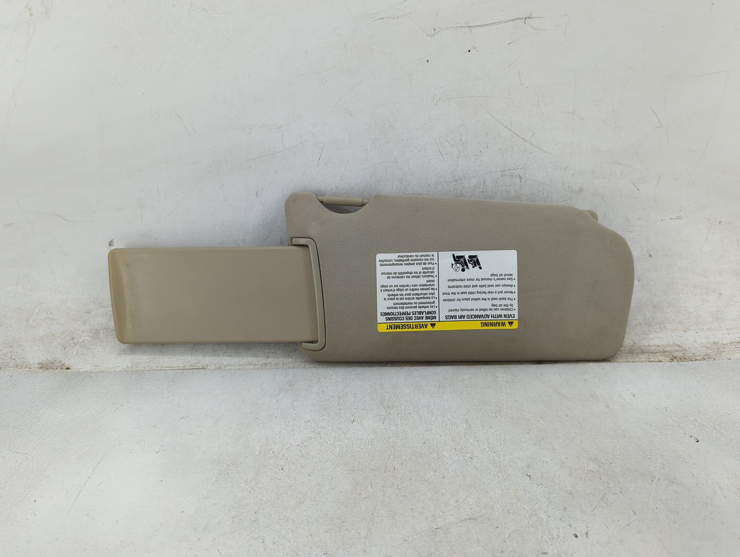 2009 Nissan Altima Sun Visor Shade Replacement Driver Left Mirror Fits OEM Used Auto Parts - Oemusedautoparts1.com