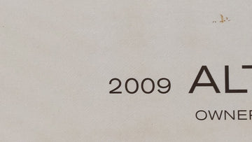 2009 Nissan Altima Owners Manual Book Guide OEM Used Auto Parts