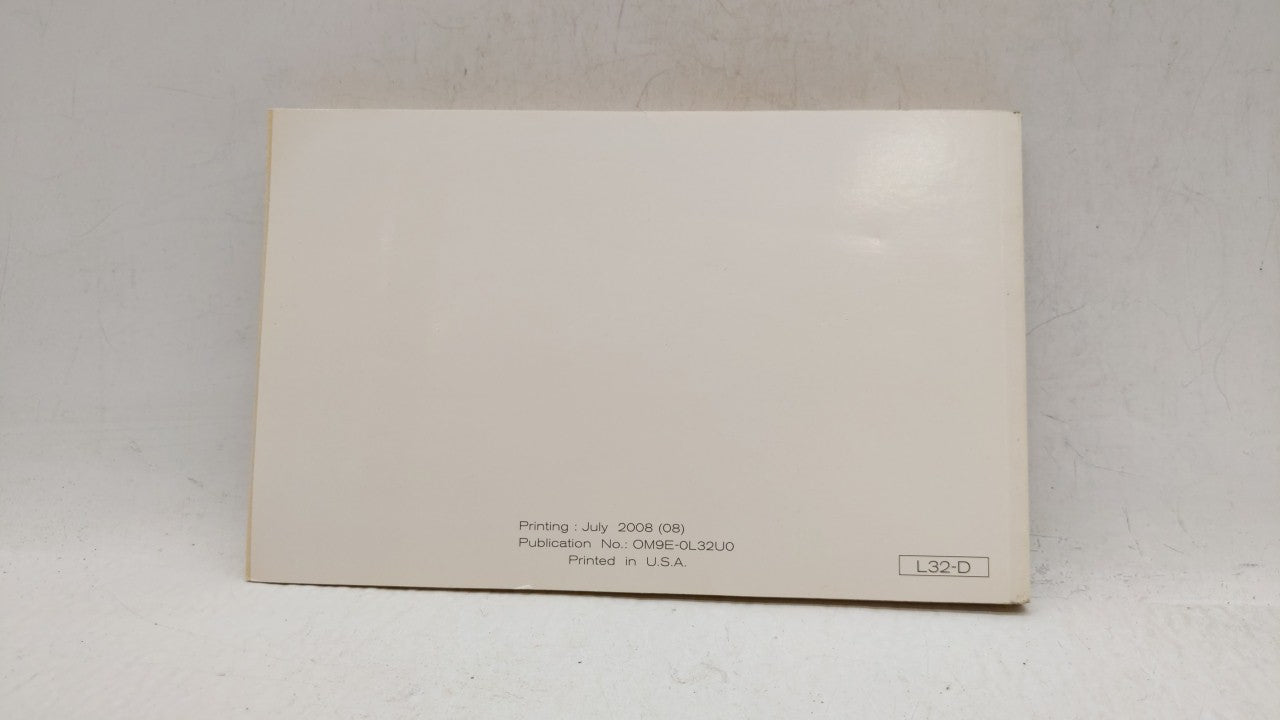 2009 Nissan Altima Owners Manual Book Guide OEM Used Auto Parts - Oemusedautoparts1.com