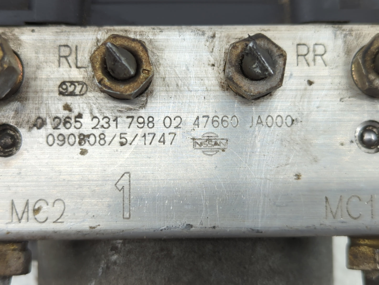 2007-2009 Nissan Altima ABS Pump Control Module Replacement P/N:0 265 231 798 47600 JA000, 0 265 800 556 Fits Fits 2007 2008