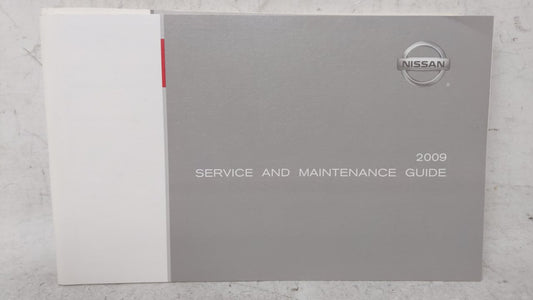 2009 Nissan Altima Owners Manual Book Guide OEM Used Auto Parts