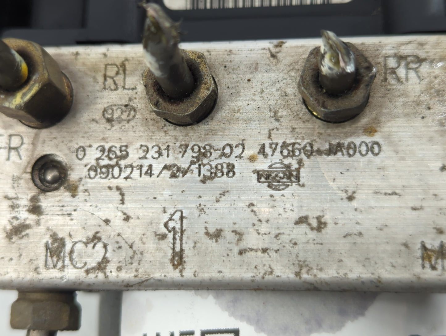 2008-2009 Nissan Altima ABS Pump Control Module Replacement P/N:47660 JA000 47660 JB10A Fits Fits 2008 2009 OEM Used Auto Pa