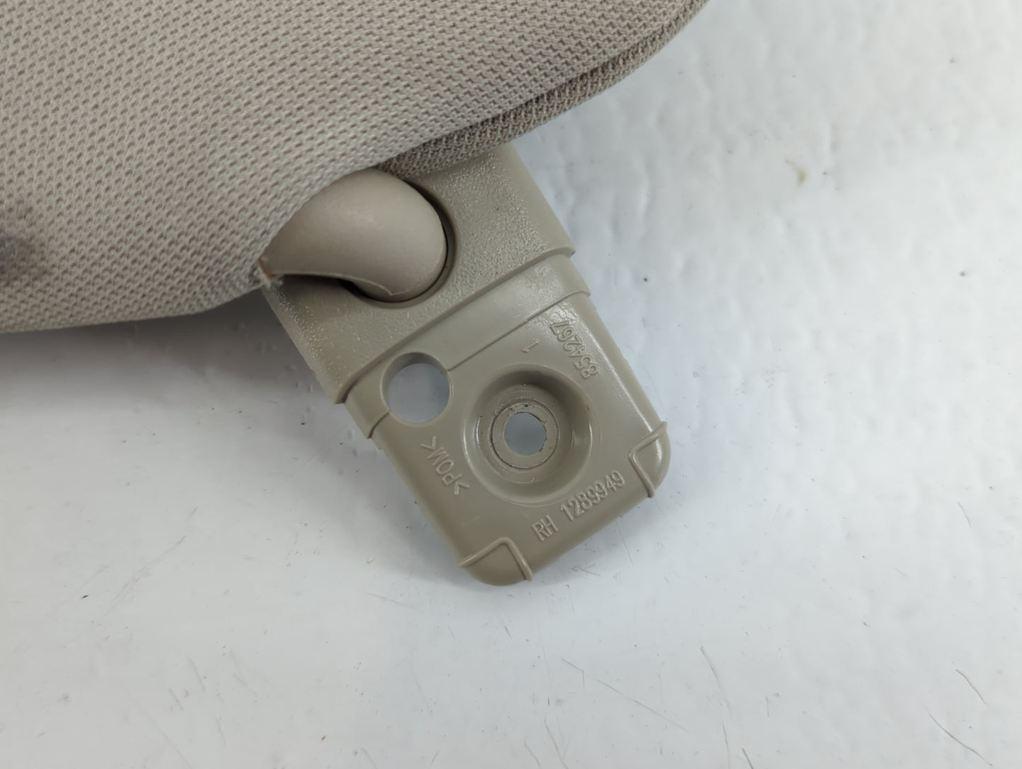 2009 Nissan Altima Sun Visor Shade Replacement Passenger Right Mirror Fits OEM Used Auto Parts - Oemusedautoparts1.com