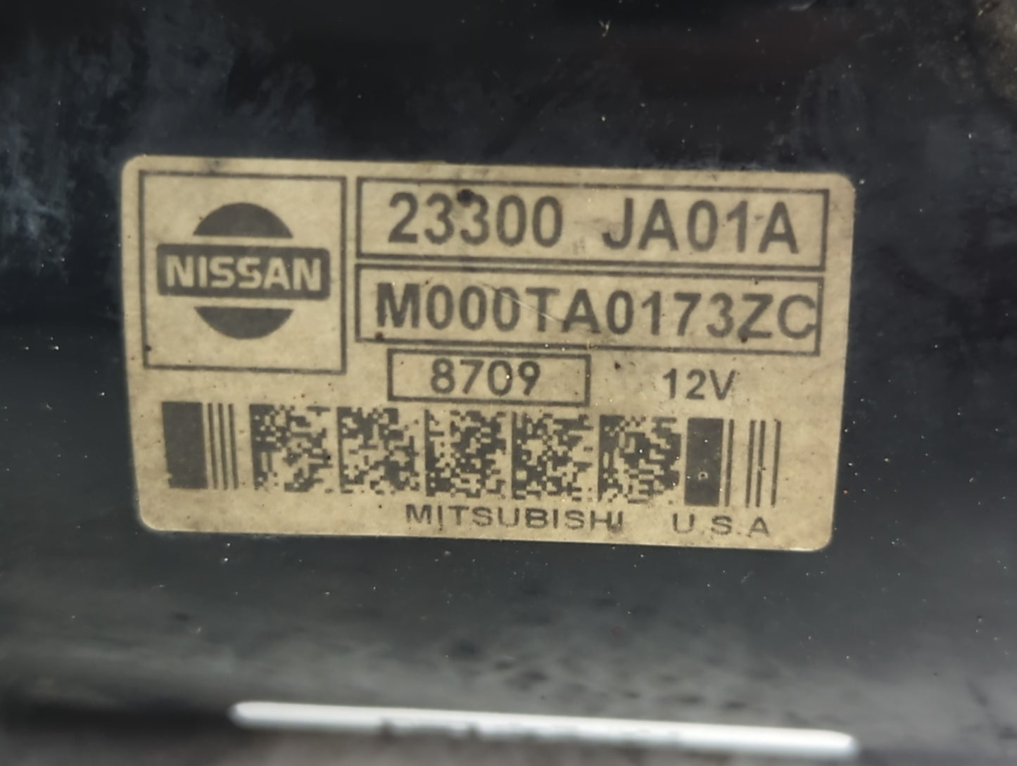 2009-2013 Nissan Altima Car Starter Motor Solenoid OEM P/N:M000TA0173ZC 23300 JA01A Fits Fits 2009 2010 2011 2012 2013 OEM U