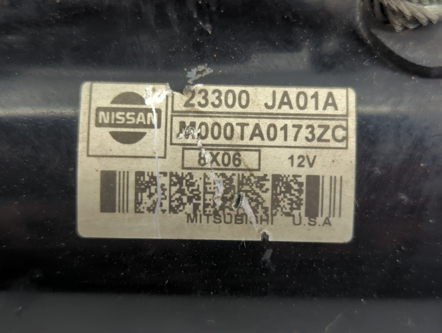 2007-2013 Nissan Altima Car Starter Motor Solenoid OEM P/N:M000TA0173ZC 23300 JA01A Fits Fits 2007 2008 2009 2010 2011 2012