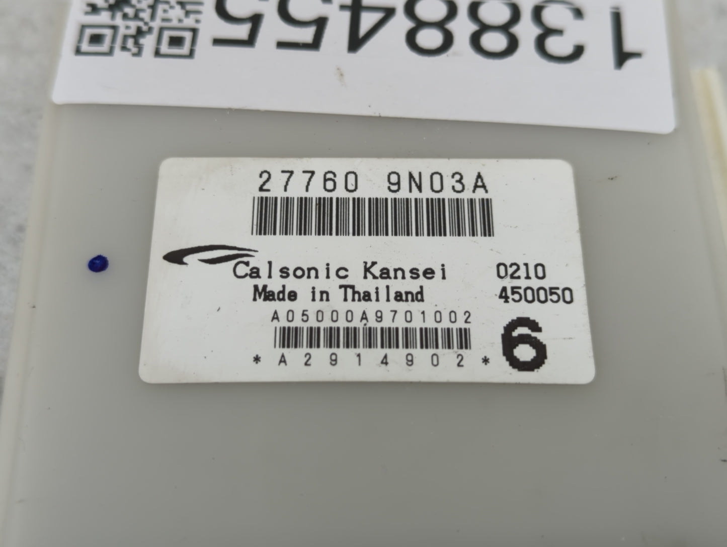 Nissan Maxima Temperature Control Module 27760 9n03a - Oemusedautoparts1.com