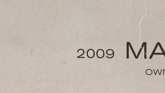 2009 Nissan Maxima Owners Manual Book Guide OEM Used Auto Parts