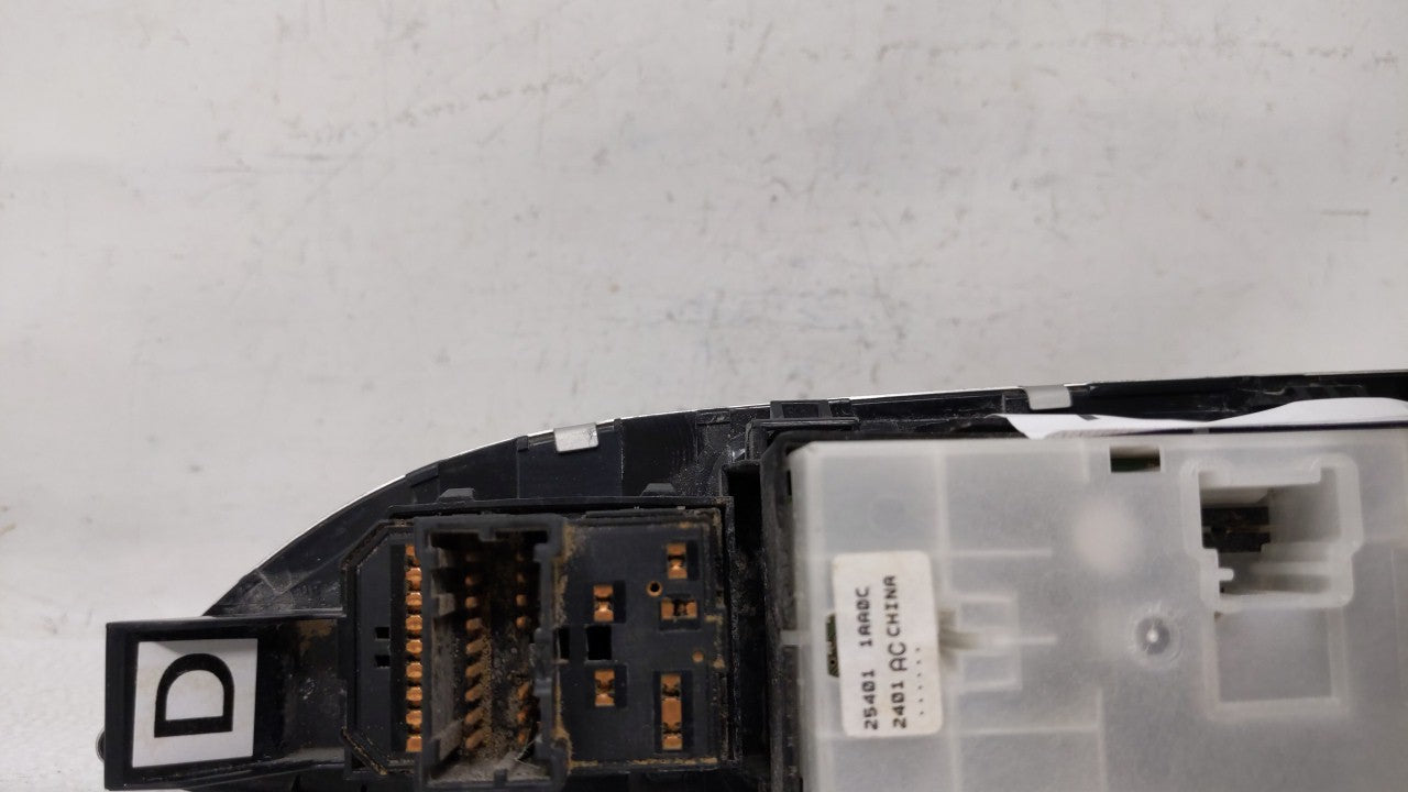 2009-2014 Nissan Murano Master Power Window Switch Replacement Driver Side Left P/N:25412 1AA0A 25401 1AA0B Fits OEM Used Au