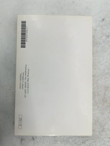 2009 Nissan Murano Owners Manual Book Guide P/N:OM9E-0Z51U2 UTSB0-E9U2K OEM Used Auto Parts