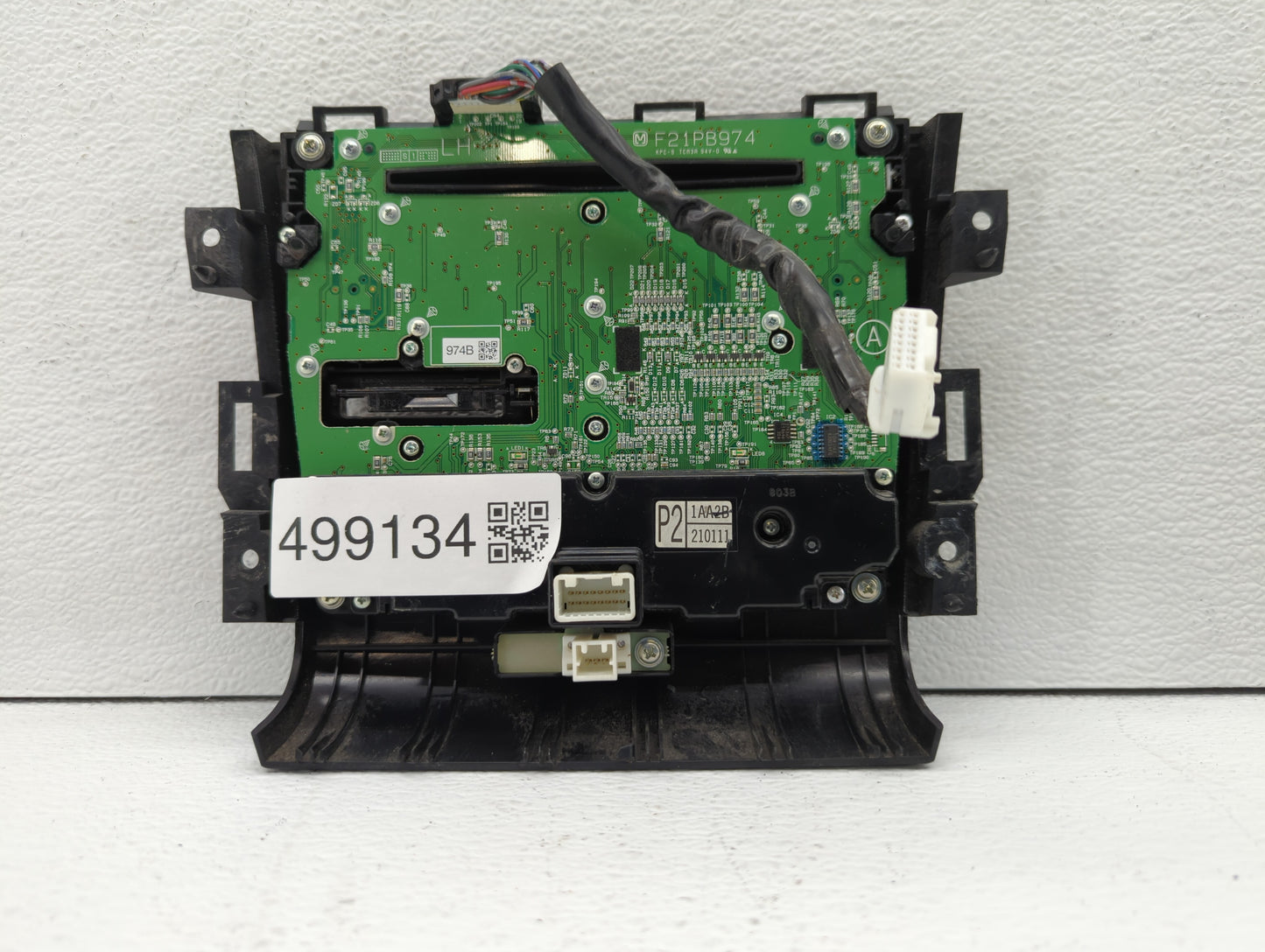 2009-2009 Nissan Murano Radio Control Panel - Oemusedautoparts1.com