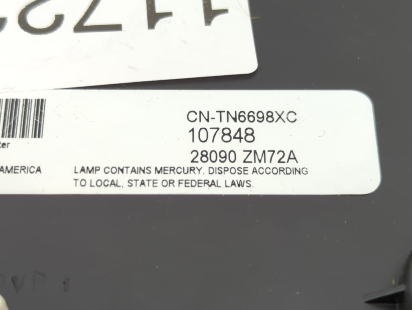 2008-2009 Nissan Quest Information Display Screen - Oemusedautoparts1.com