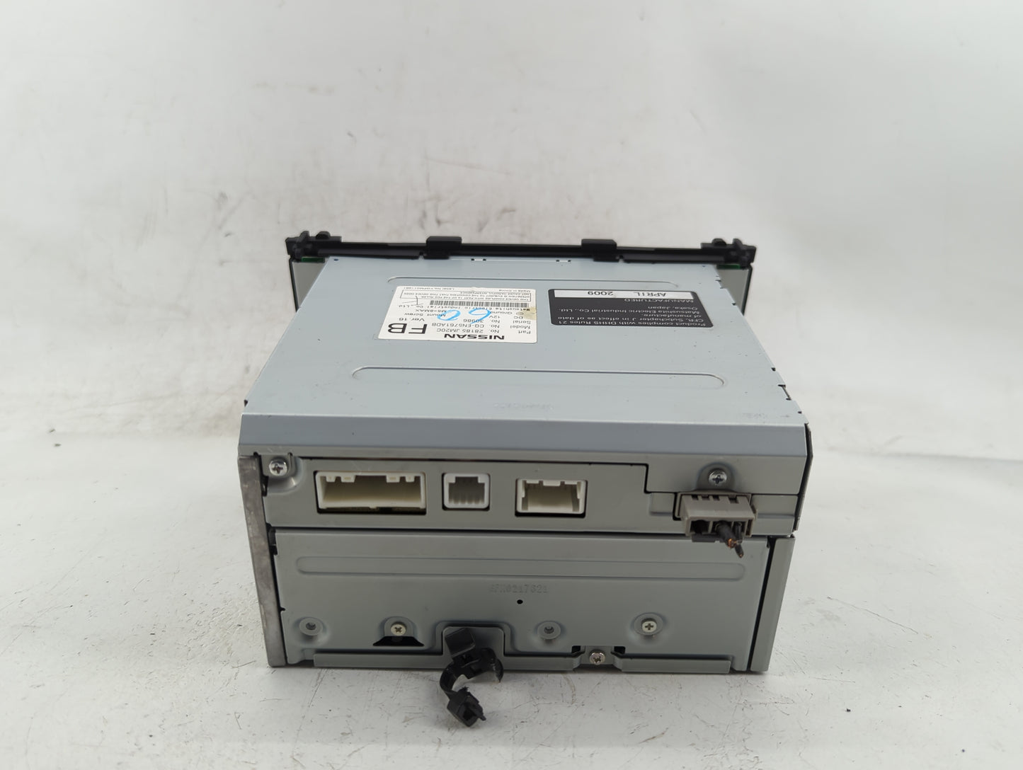 2008-2009 Nissan Rogue Radio AM FM Cd Player Receiver Replacement P/N:28185 JM20C Fits Fits 2008 2009 OEM Used Auto Parts -