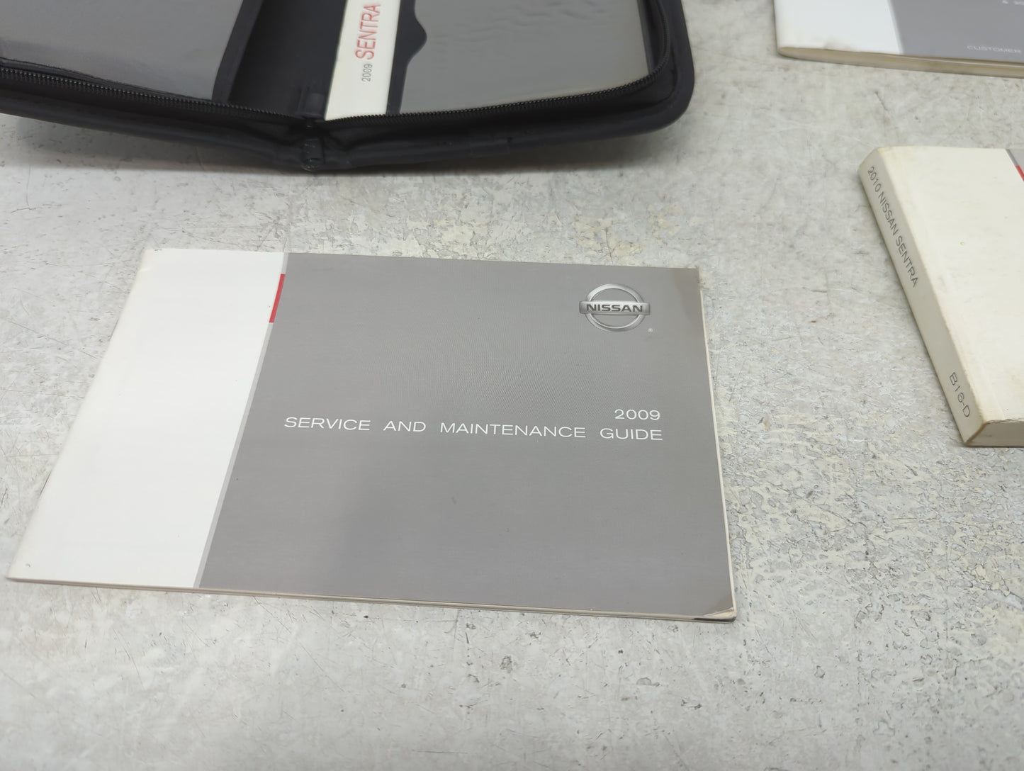 2009 Nissan Sentra Owners Manual Book Guide P/N:OM0E-0B16U1 OEM Used Auto Parts - Oemusedautoparts1.com