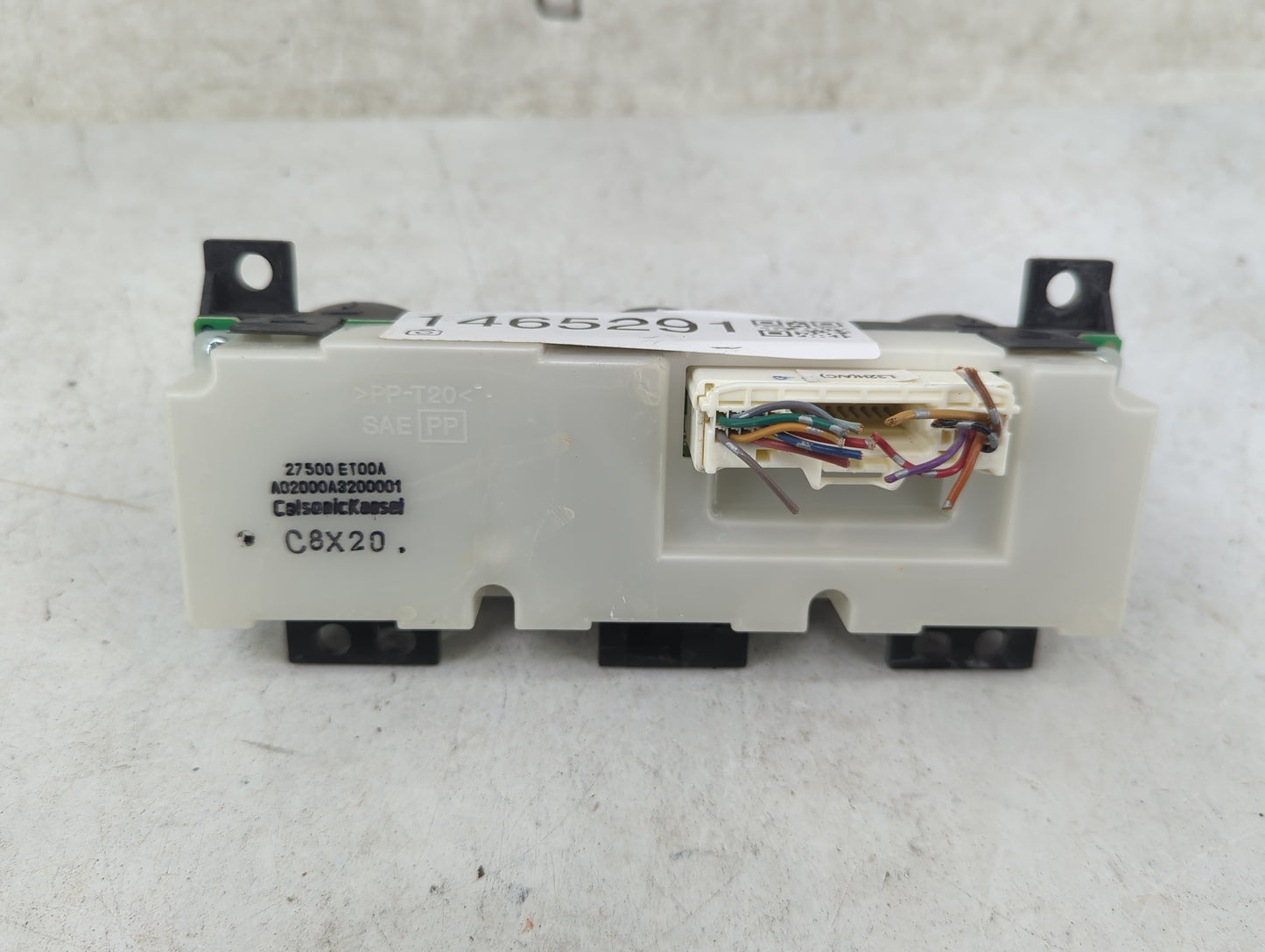 2007-2009 Nissan Sentra Climate Control Module Temperature AC/Heater Replacement P/N:27500ET00A A02000A3200001 Fits OEM Used