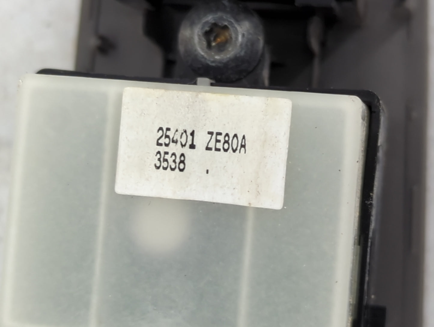 2007-2012 Nissan Sentra Master Power Window Switch Replacement Driver Side Left P/N:25401 ZE80A Fits OEM Used Auto Parts - O