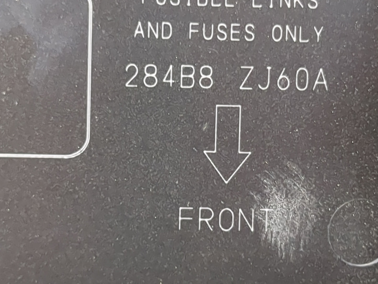 2007-2012 Nissan Sentra Fusebox Fuse Box Panel Relay Module P/N:284B8 ZJ60A Fits Fits 2007 2008 2009 2010 2011 2012 OEM Used