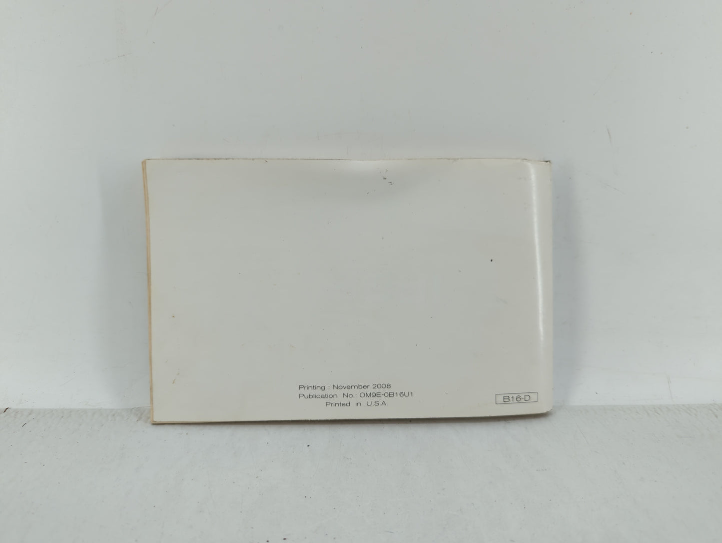 2009 Nissan Sentra Owners Manual Book Guide OEM Used Auto Parts - Oemusedautoparts1.com