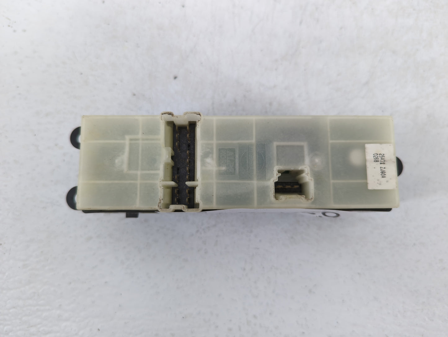 2008-2009 Nissan Sentra Master Power Window Switch Replacement Driver Side Left P/N:25401 ZJ60A Fits Fits 2008 2009 OEM Used