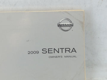 2009 Nissan Sentra Owners Manual Book Guide P/N:M9E-0B16U0 OEM Used Auto Parts