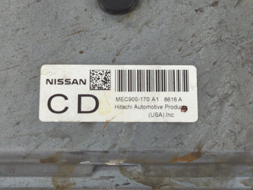 2009 Nissan Versa PCM Engine Control Computer ECU ECM PCU OEM P/N:MEC900-610 B1 MEC900-150 A1, MEC900-540 B1, MEC900-600 B1 Fits OEM Used Auto Parts