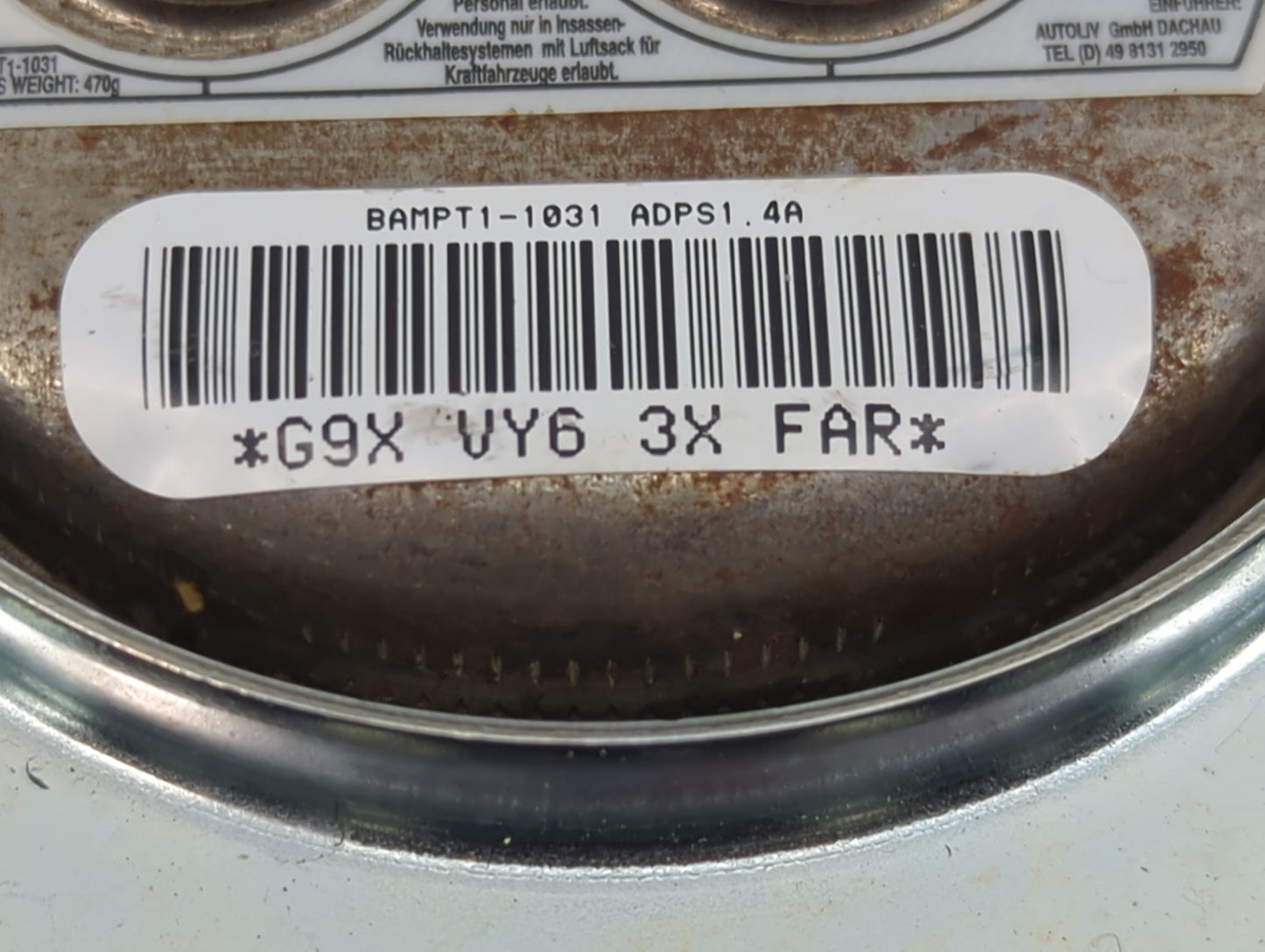 2007-2010 Pontiac G5 Air Bag Driver Left Steering Wheel Mounted - Oemusedautoparts1.com