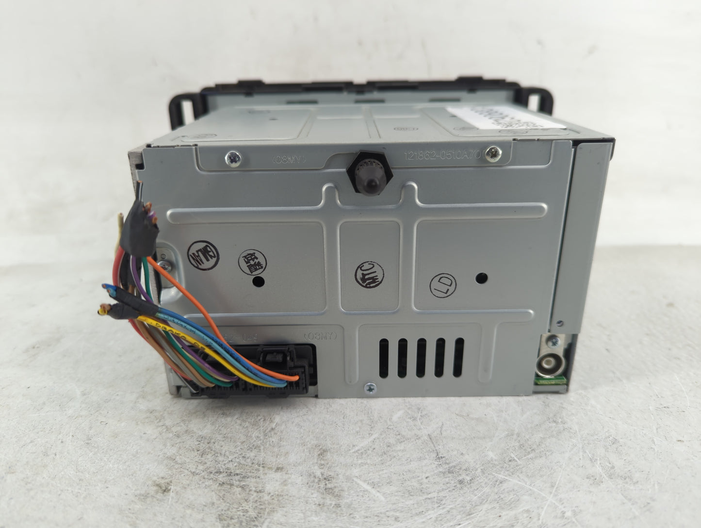 2009 Pontiac Torrent Radio AM FM Cd Player Receiver Replacement P/N:25957003 Fits OEM Used Auto Parts - Oemusedautoparts1.co