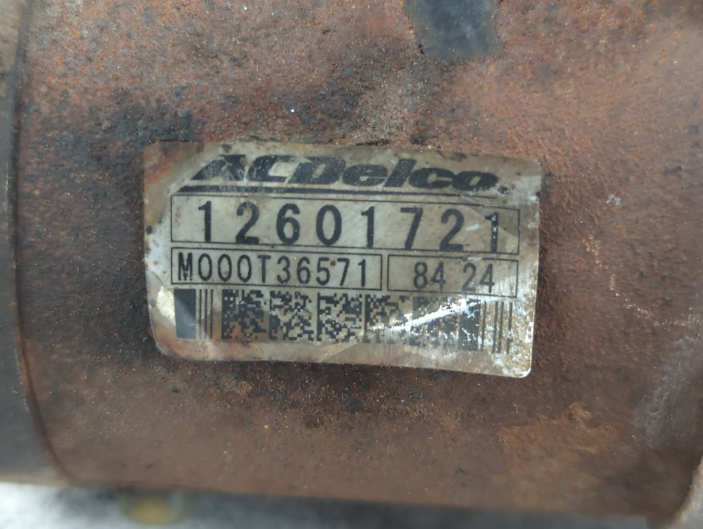 2009 Saturn Outlook Car Starter Motor Solenoid OEM P/N:M000T36571 12601721 Fits OEM Used Auto Parts - Oemusedautoparts1.com