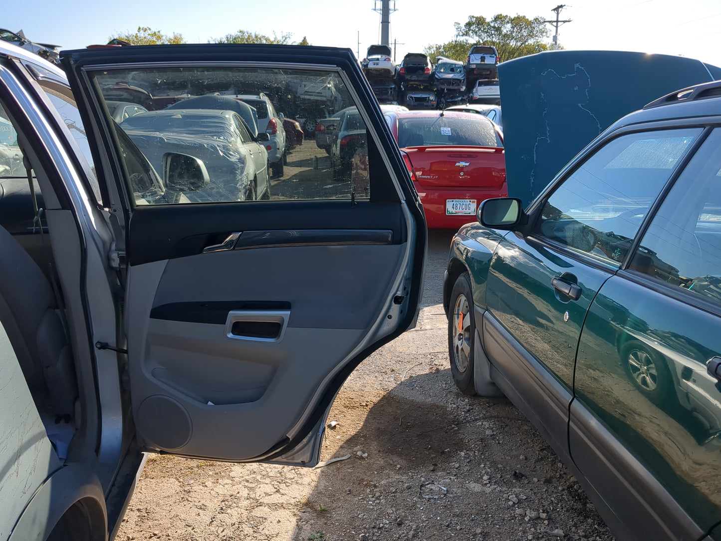 2008-2010 Saturn Vue Passenger Rear Door Oem - Oemusedautoparts1.com