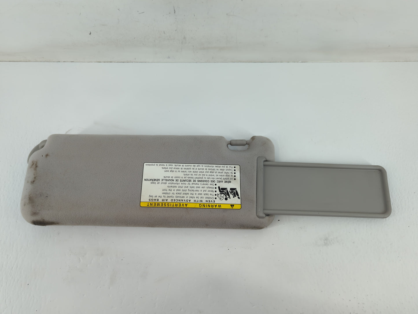 2007-2010 Scion Tc Sun Visor Shade Replacement Passenger Right Mirror Fits Fits 2007 2008 2009 2010 OEM Used Auto Parts - Oe