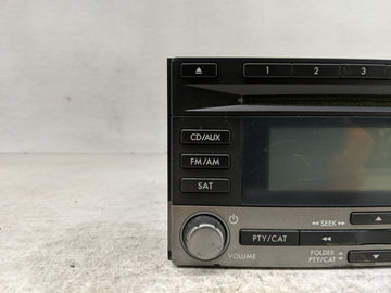 2009 Subaru Forester Radio AM FM Cd Player Receiver Replacement P/N:86201SC600 Fits OEM Used Auto Parts