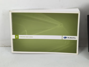 2009 Subaru Forester Owners Manual Book Guide P/N:A8140BE-B OEM Used Auto Parts