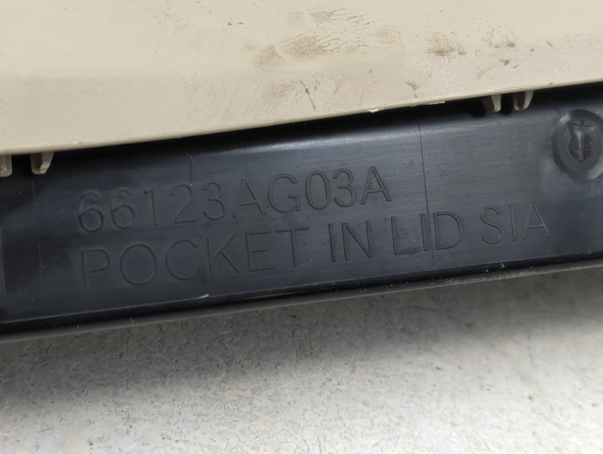 2009 Subaru Legacy Passenger Glove Box Door Storage Compartment - Oemusedautoparts1.com