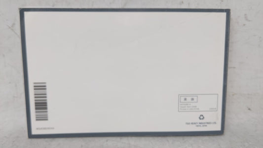 2009 Subaru Outback Owners Manual Book Guide OEM Used Auto Parts