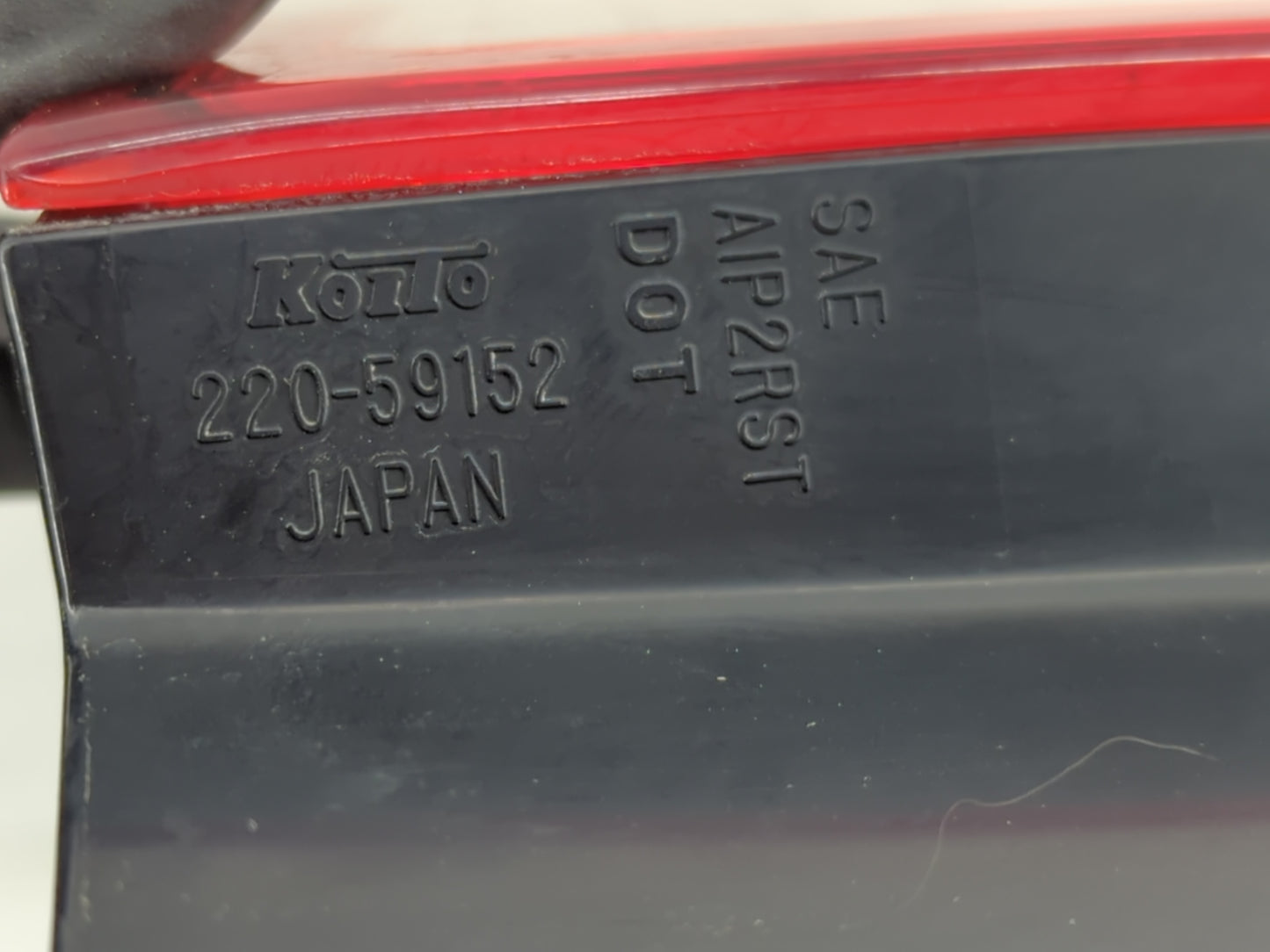 2007-2013 Suzuki Sx4 Tail Light Assembly Driver Left OEM P/N:220-59152 Fits Fits 2007 2008 2009 2010 2011 2012 2013 OEM Used