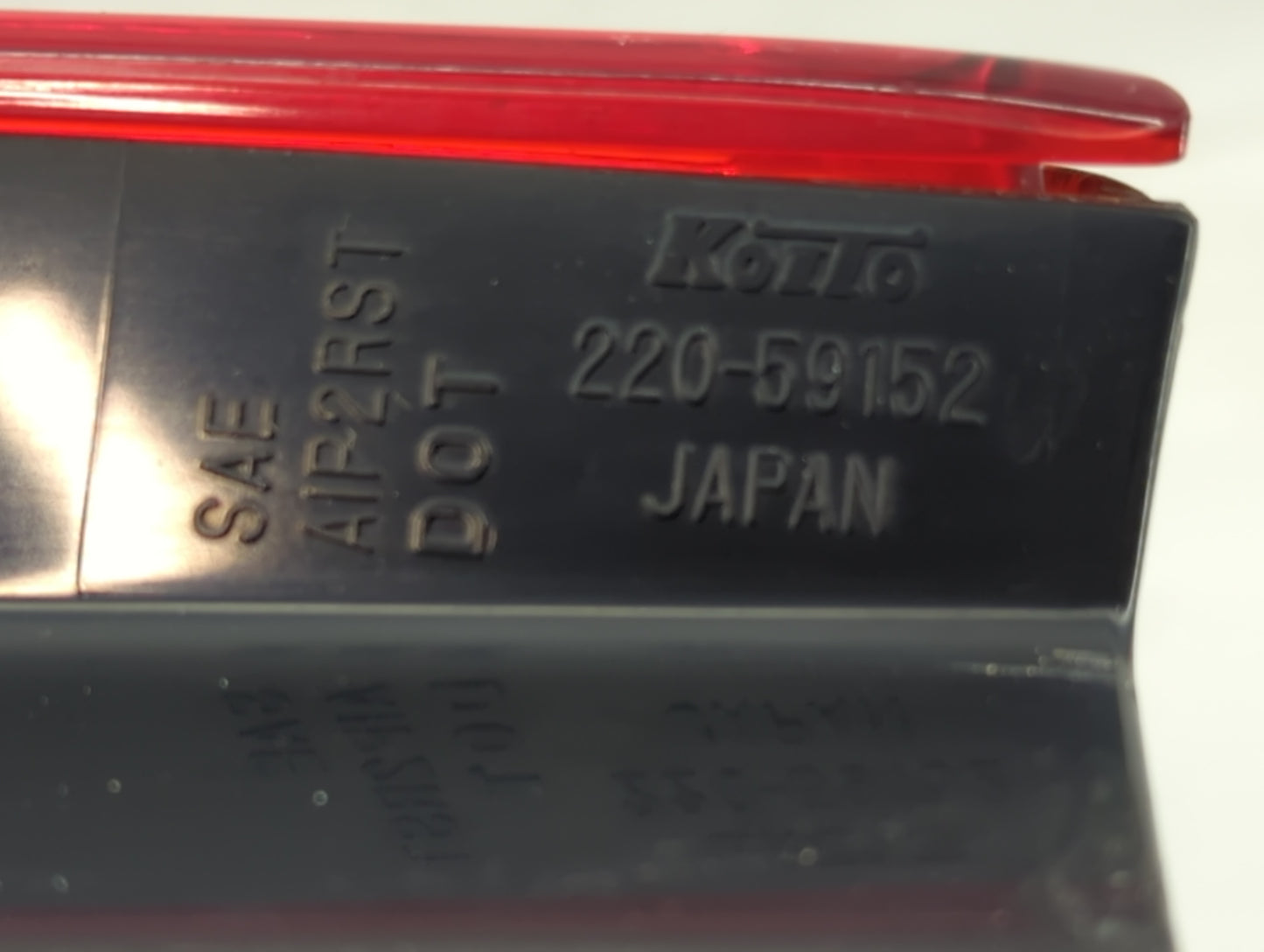 2007-2013 Suzuki Sx4 Tail Light Assembly Passenger Right OEM P/N:220-59152 Fits Fits 2007 2008 2009 2010 2011 2012 2013 OEM