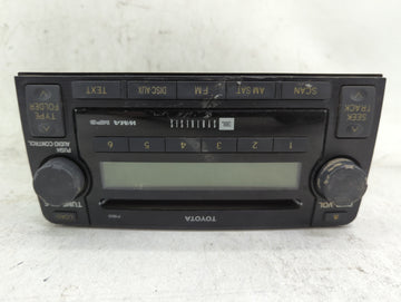 2006-2009 Toyota 4runner Radio AM FM Cd Player Receiver Replacement P/N:86120-35340 DEX-MG8157ZT-02 Fits Fits 2006 2007 2008 2009 OEM Used Auto Parts