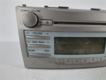2007-2009 Toyota Camry Radio AM FM Cd Player Receiver Replacement P/N:86120-06181 Fits Fits 2007 2008 2009 OEM Used Auto Parts