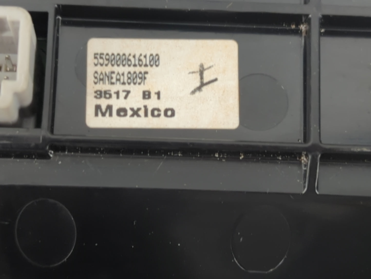 2007-2009 Toyota Camry Climate Control Module Temperature AC/Heater Replacement P/N:559000616100 Fits Fits 2007 2008 2009 OE