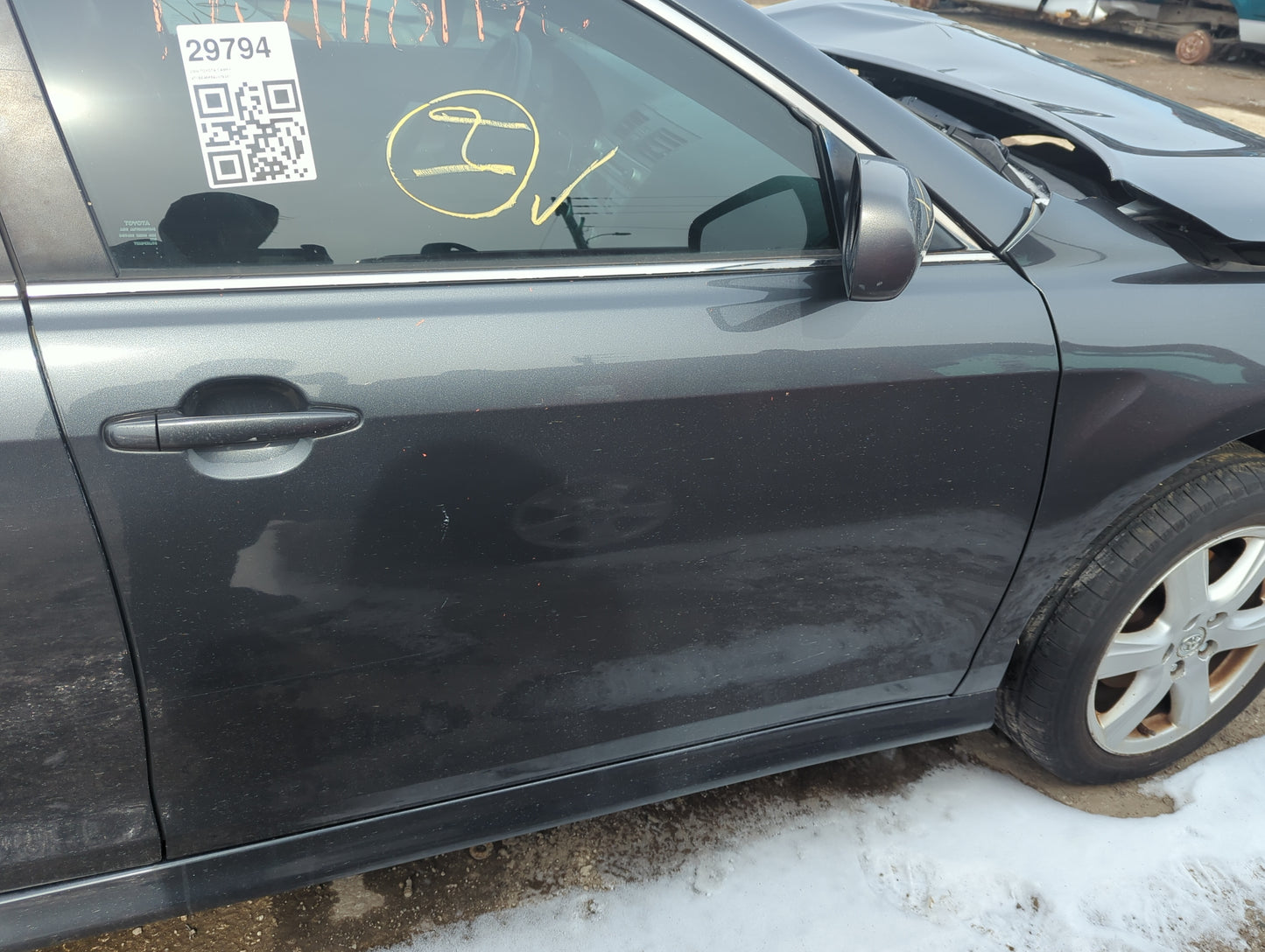2007-2011 Toyota Camry Passenger Front Door Oem - Oemusedautoparts1.com