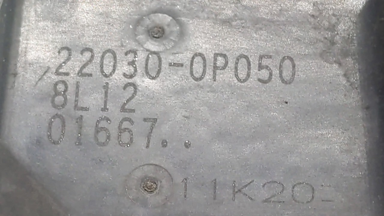 2007-2017 Toyota Camry Throttle Body P/N:22030-0P050 Fits OEM Used Auto Parts - Oemusedautoparts1.com