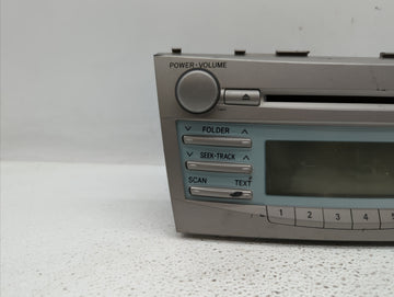2007-2009 Toyota Camry Radio AM FM Cd Player Receiver Replacement P/N:86120-06182 86120-33890 Fits Fits 2007 2008 2009 OEM Used Auto Parts