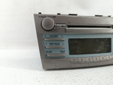 2007-2009 Toyota Camry Radio AM FM Cd Player Receiver Replacement P/N:86120-06182 86120-33890 Fits Fits 2007 2008 2009 OEM Used Auto Parts
