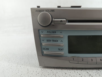 2007-2009 Toyota Camry Radio AM FM Cd Player Receiver Replacement P/N:86120-06181 86120-06182 Fits Fits 2007 2008 2009 OEM Used Auto Parts